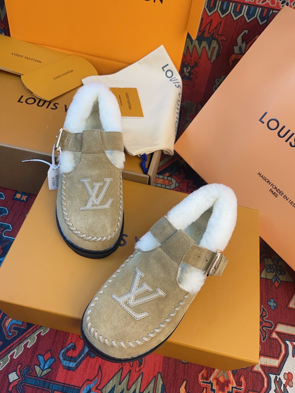 ルイヴィトン靴背面デザイン